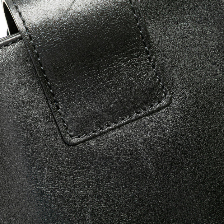 Lambskin Tote Black - Gaby Paris