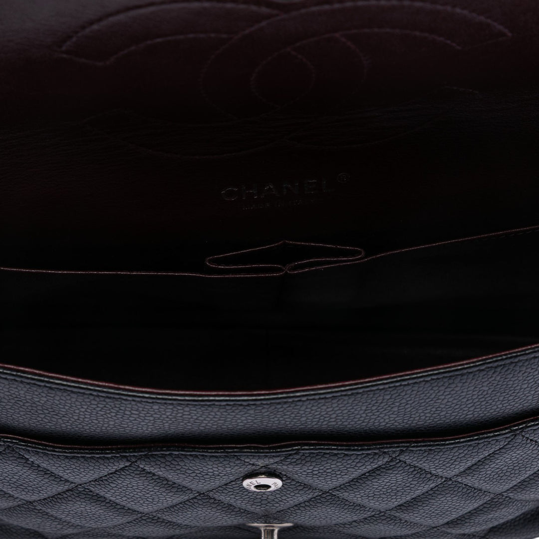 Chanel Jumbo Classic Caviar Double rabat