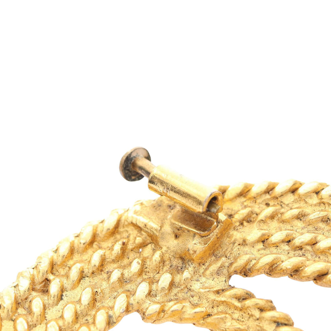 Chanel plaqué CC Rope Broche – GABY PARIS Authentique