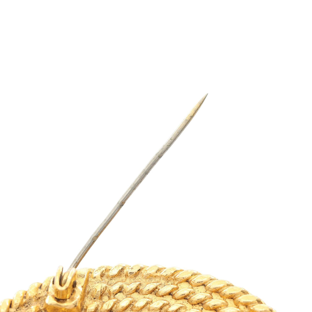 Chanel plaqué CC Rope Broche – GABY PARIS Authentique
