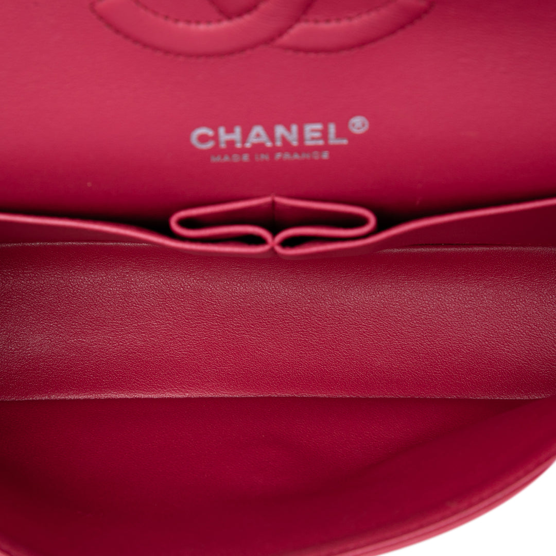 Chanel Medium Classic Cuir d’agneau Double rabat