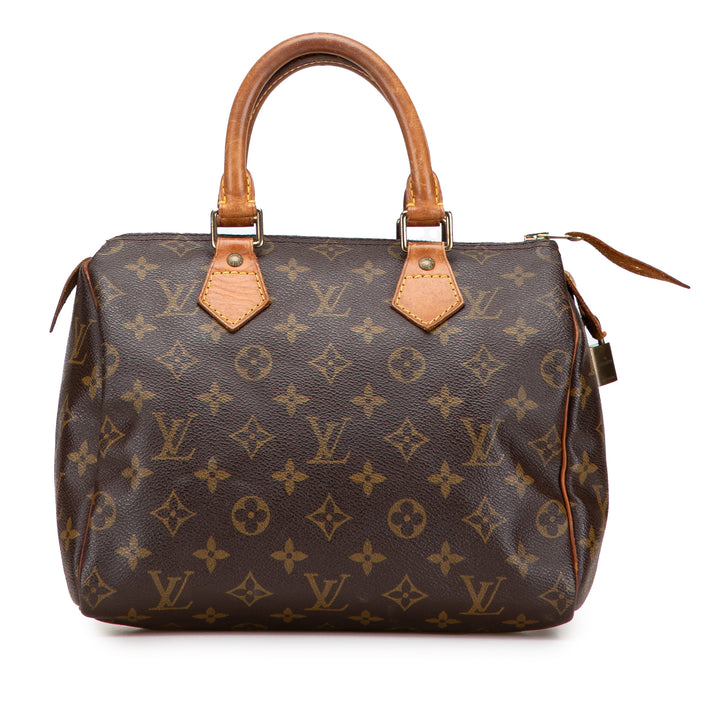 Louis Vuitton Monogram Speedy 25 Marron – GABY PARIS Authentique