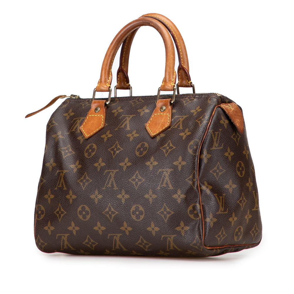 Louis Vuitton Monogram Speedy 25 Marron – GABY PARIS Authentique