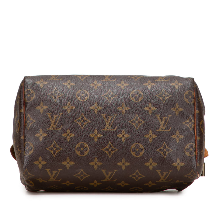 Louis Vuitton Monogram Speedy 25 Marron – GABY PARIS Authentique