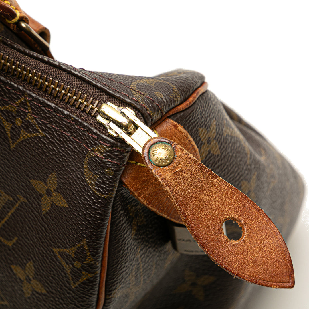 Louis Vuitton Monogram Speedy 25 Marron – GABY PARIS Authentique