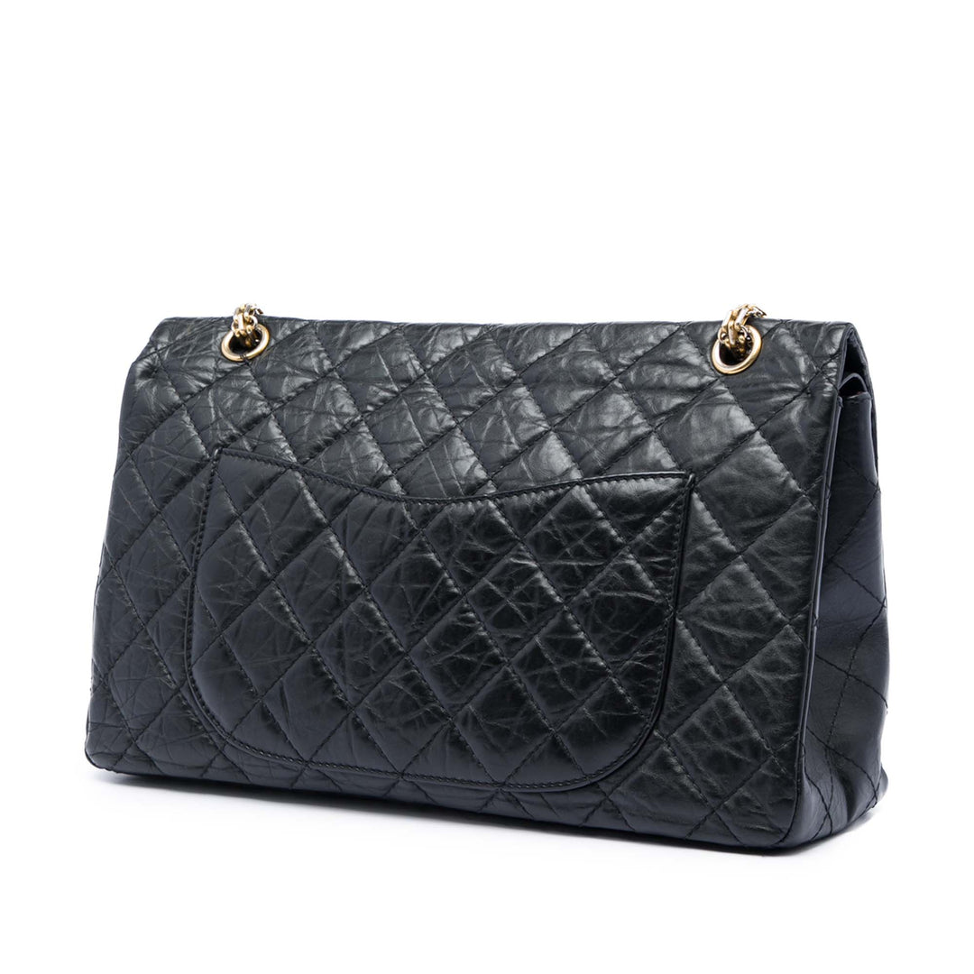 Chanel Matelassé vieilli Cuir de veau Reissue 2.55 Double rabat 227