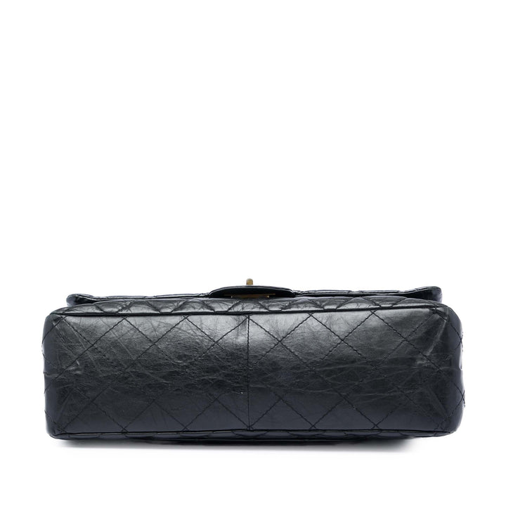 Chanel Matelassé vieilli Cuir de veau Reissue 2.55 Double rabat 227