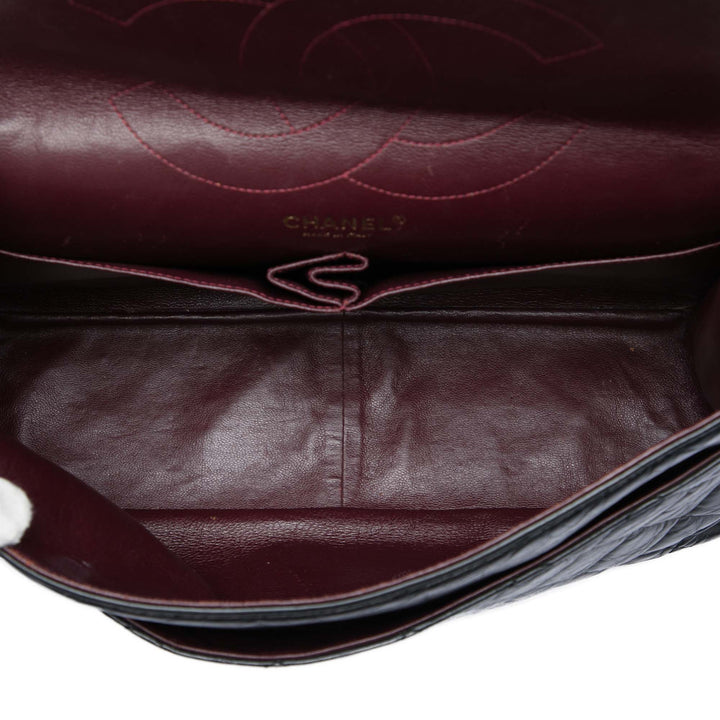 Chanel Matelassé vieilli Cuir de veau Reissue 2.55 Double rabat 227