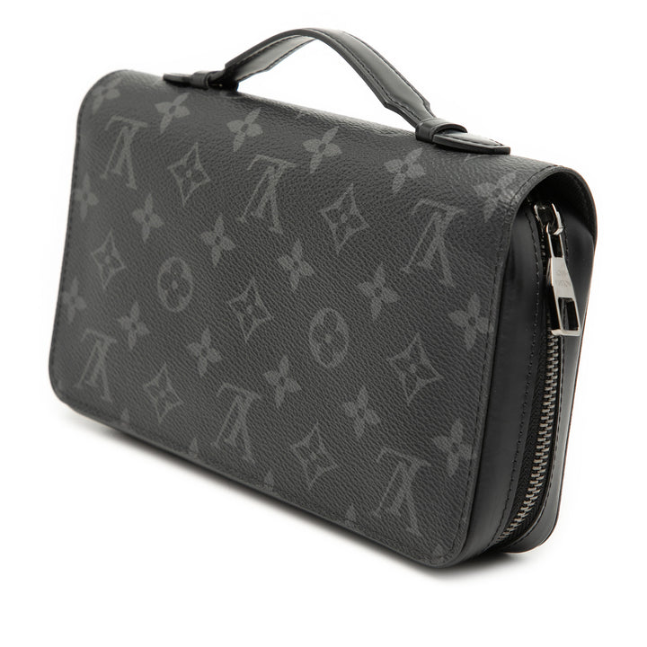 Louis Vuitton Monogram Eclipse Zippy XL Portefeuille