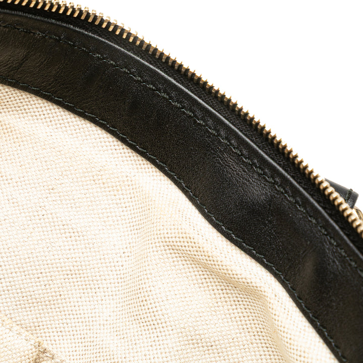 Diamante Canvas Sukey Satchel Brown - Gaby Paris