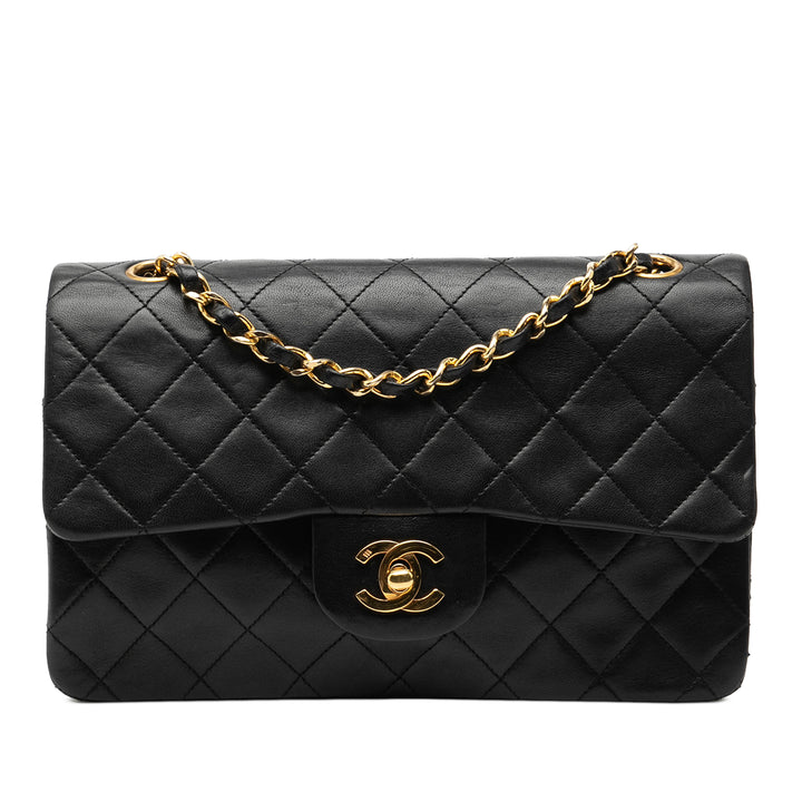 Chanel Small Classic Cuir d’agneau Double rabat