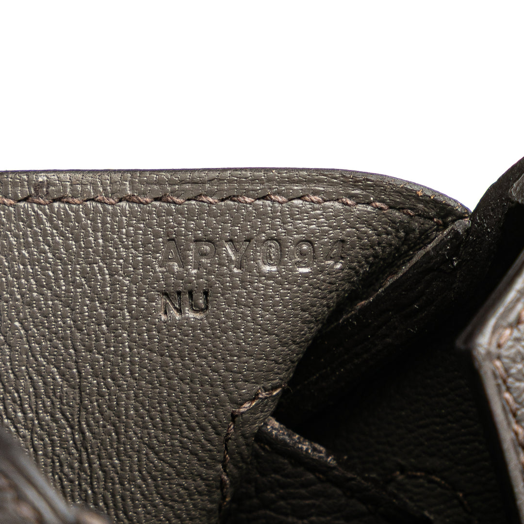 Hermès Togo Birkin Retourne 30 Gris