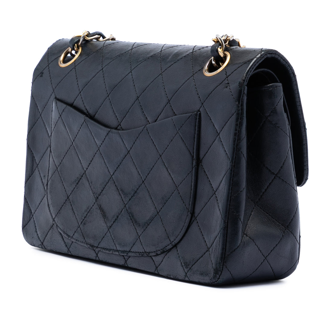 Chanel Small Classic Cuir d’agneau Double rabat