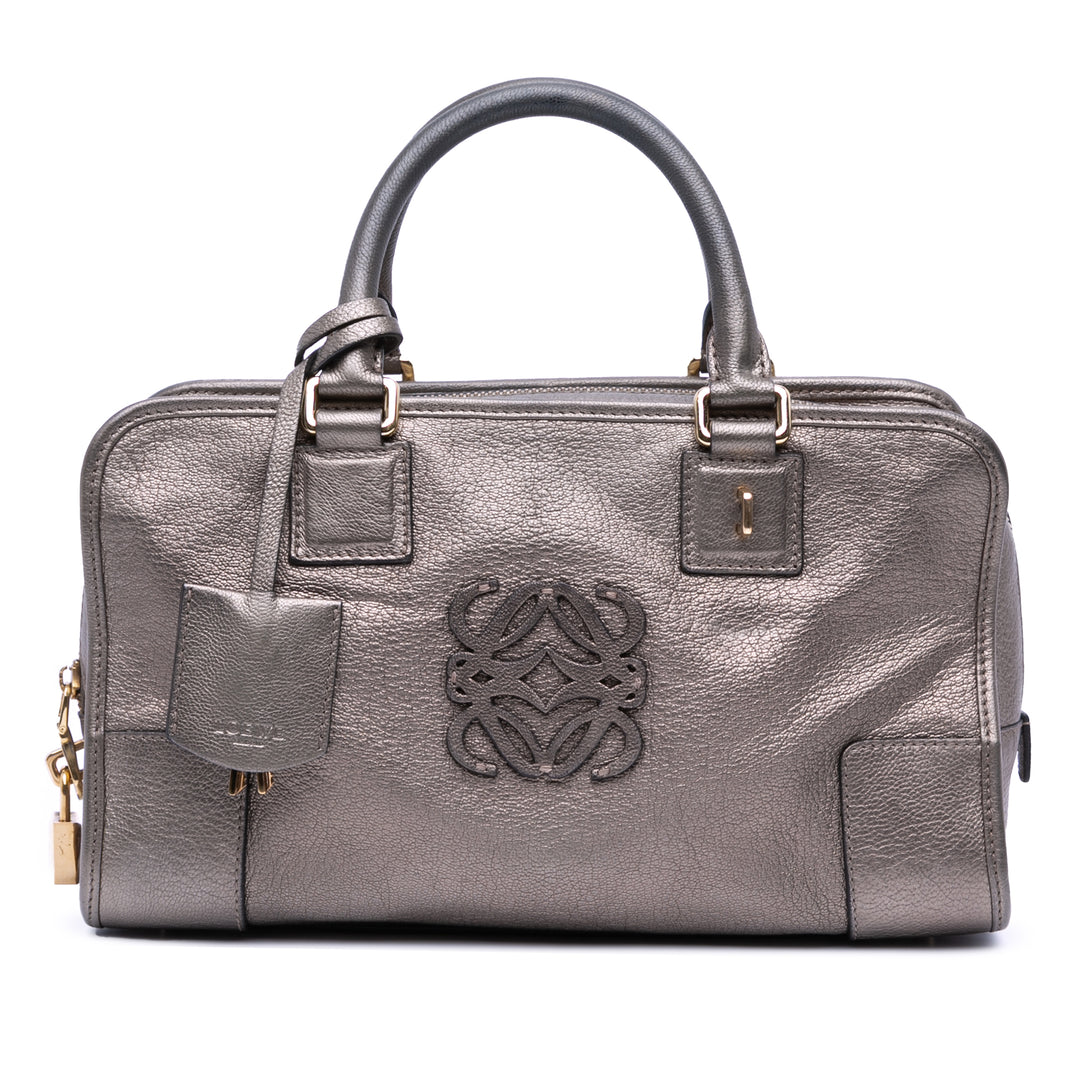 Metallic Goatskin Amazona 28 Brown - Gaby Paris