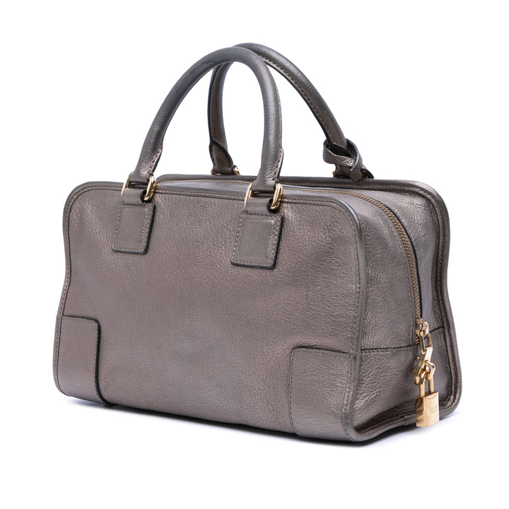 Metallic Goatskin Amazona 28 Brown - Gaby Paris