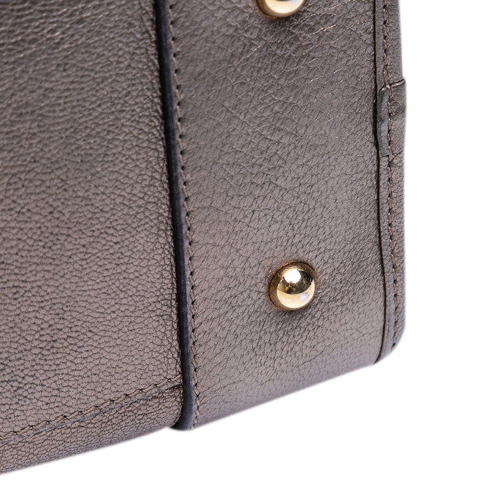 Metallic Goatskin Amazona 28 Brown - Gaby Paris