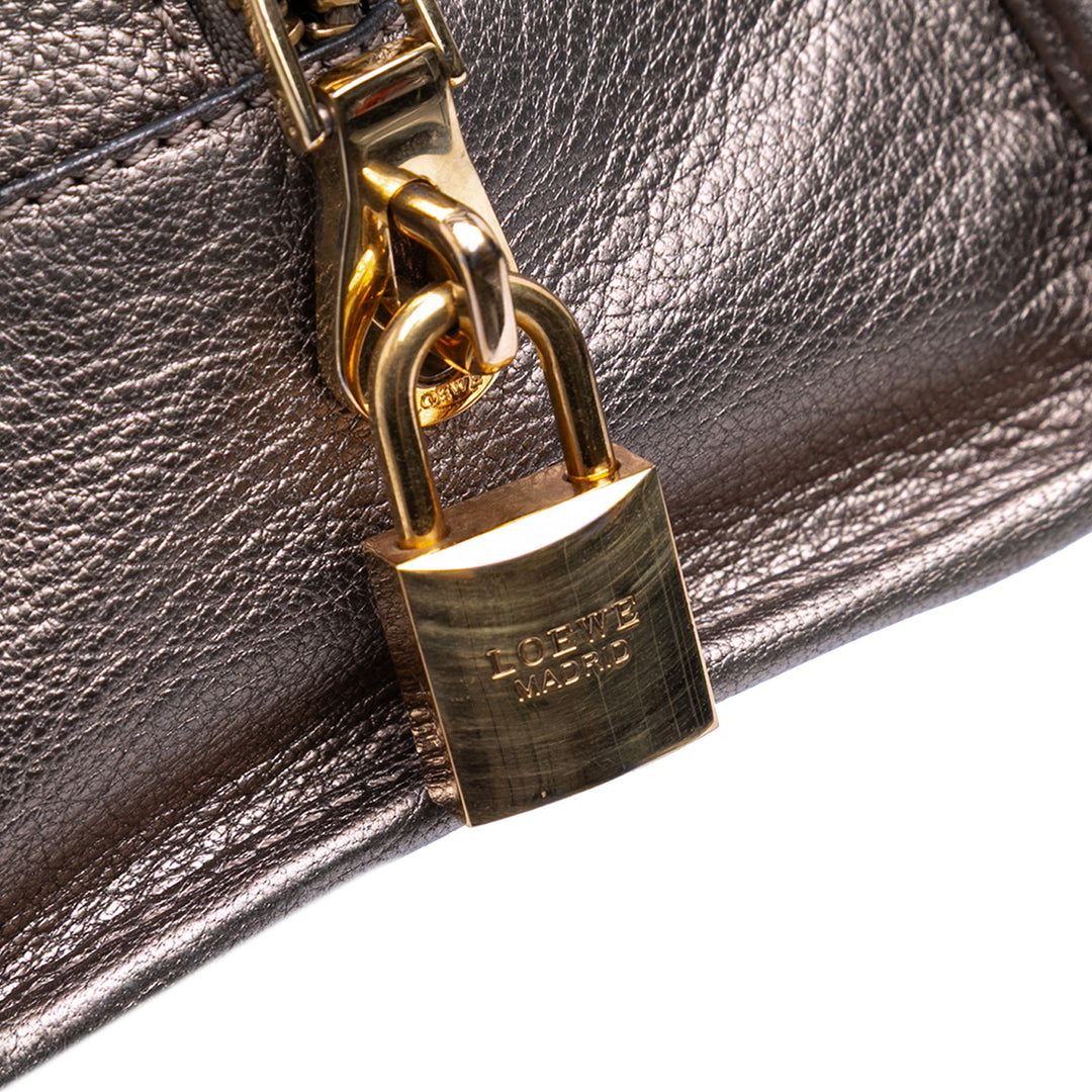 Metallic Goatskin Amazona 28 Brown - Gaby Paris