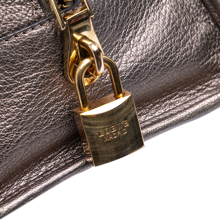 Metallic Goatskin Amazona 28 Brown - Gaby Paris