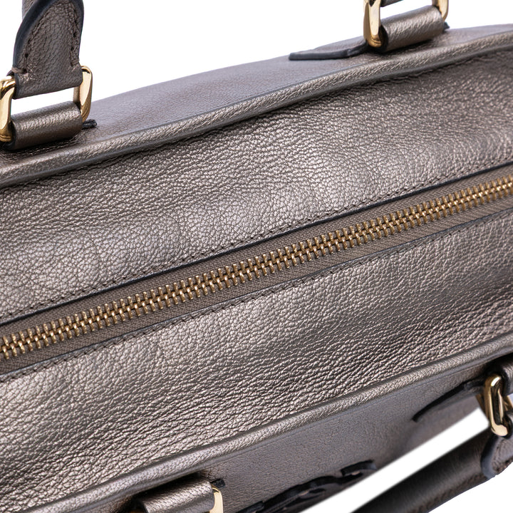 Metallic Goatskin Amazona 28 Brown - Gaby Paris