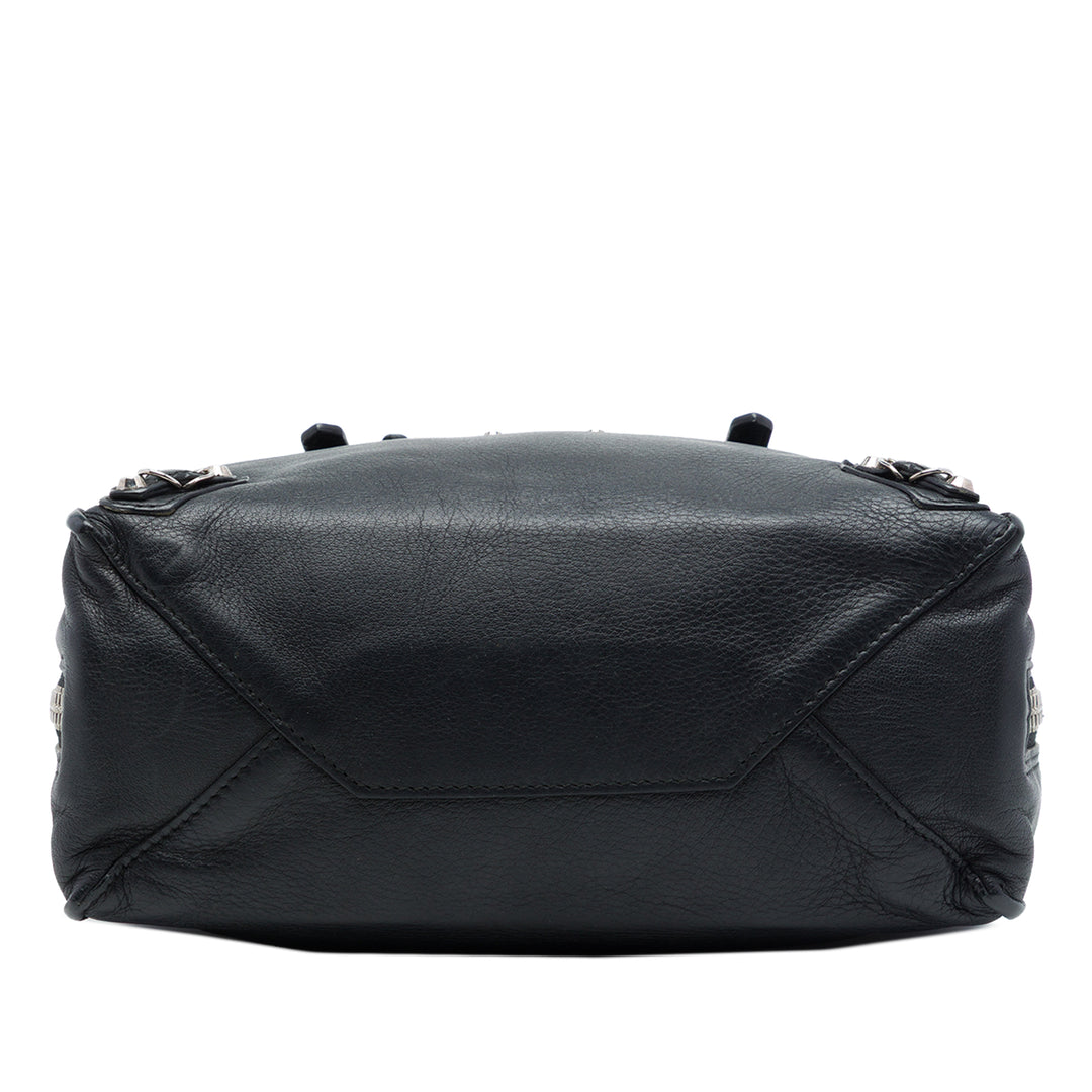 Balenciaga Cabas Papier A4 Zippé Mini Noir – vue 3 – GABY PARIS