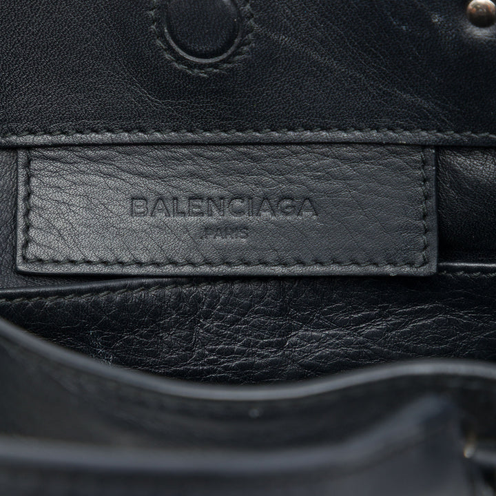 Balenciaga Cabas Papier A4 Zippé Mini Noir – vue 5 – GABY PARIS