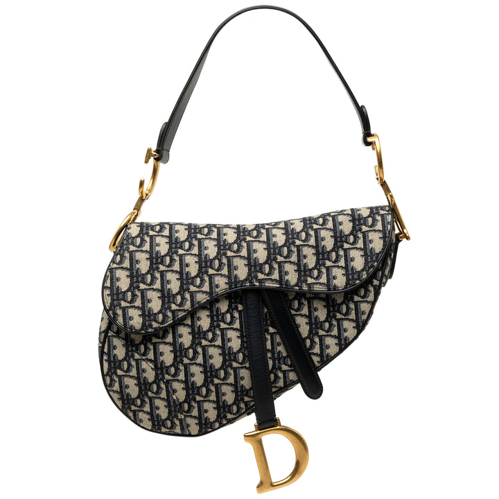 Saddle Sac Oblique Bleu