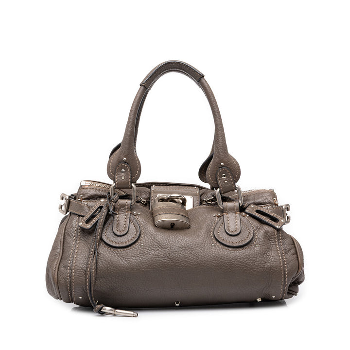 Chloé Paddington Sac Moyen Marron – vue principale – GABY PARIS