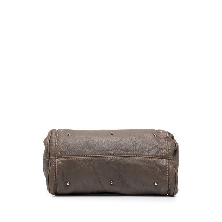 Chloé Paddington Sac Moyen Marron – vue 3 – GABY PARIS