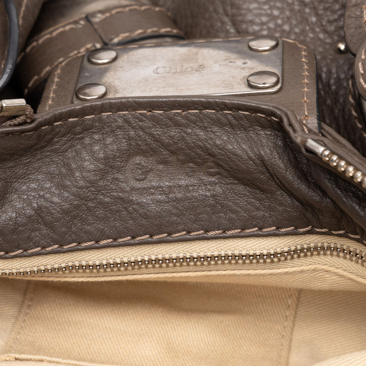 Chloé Paddington Sac Moyen Marron – vue 5 – GABY PARIS