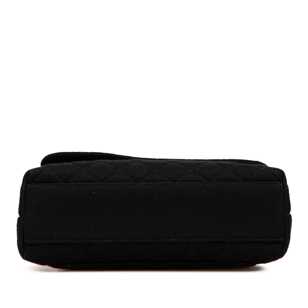 Chanel CC Matelassé Jersey Kelly sac à anse supérieure