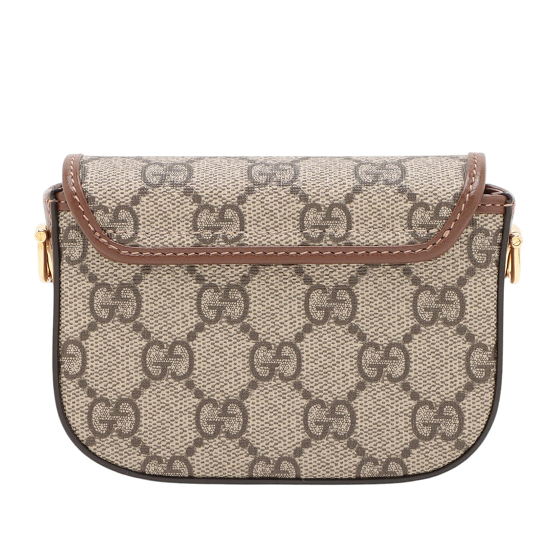 Gucci Mini GG Supreme Web Horsebit 1955 Sac