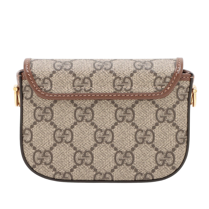 Gucci Mini GG Supreme Web Horsebit 1955 Sac