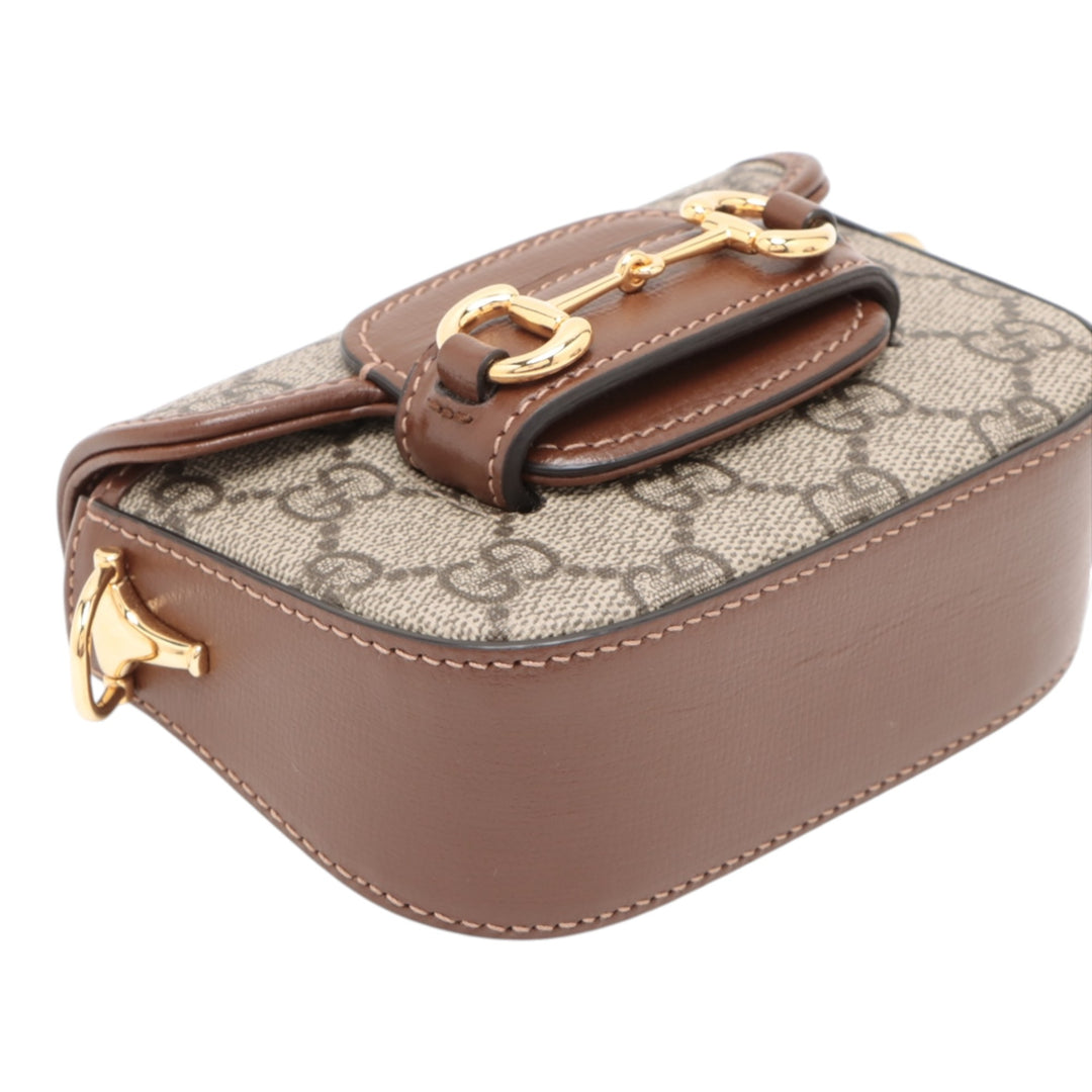 Gucci Mini GG Supreme Web Horsebit 1955 Sac