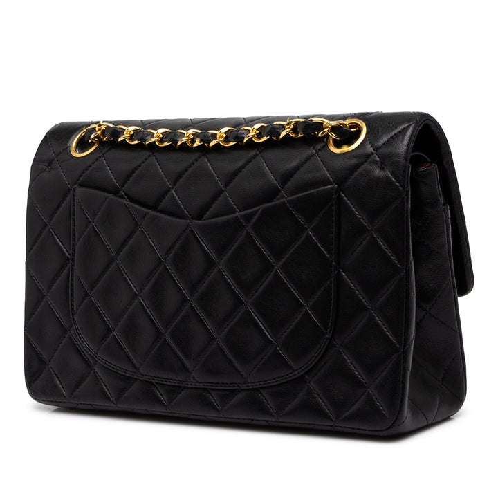 Chanel Classic Double rabat Petit Cuir d'agneau Noir – vue 2 – GABY PARIS