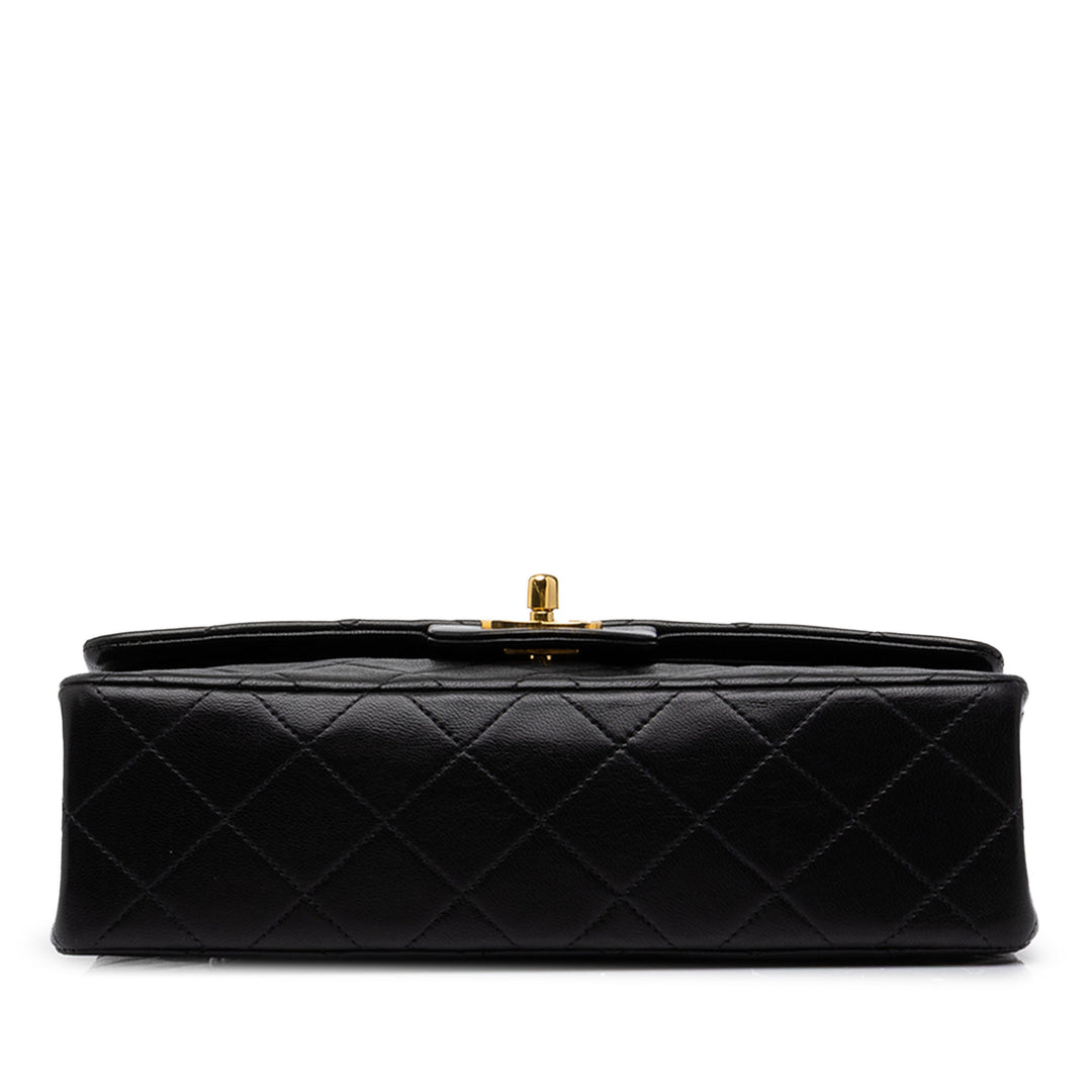 Chanel Classic Double rabat Petit Cuir d'agneau Noir – vue 3 – GABY PARIS
