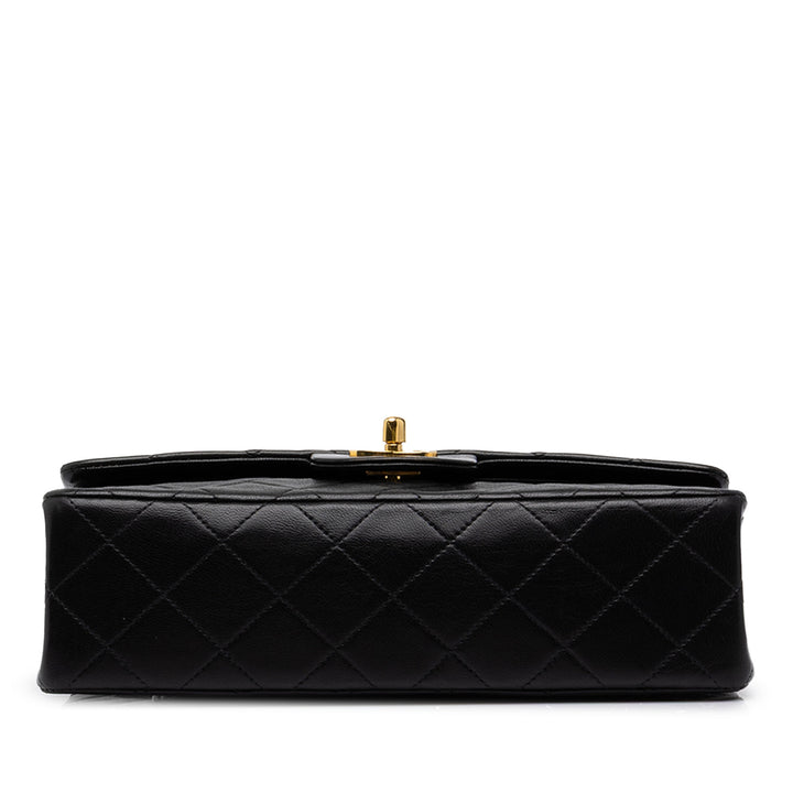 Chanel Classic Double rabat Petit Cuir d'agneau Noir – vue 3 – GABY PARIS