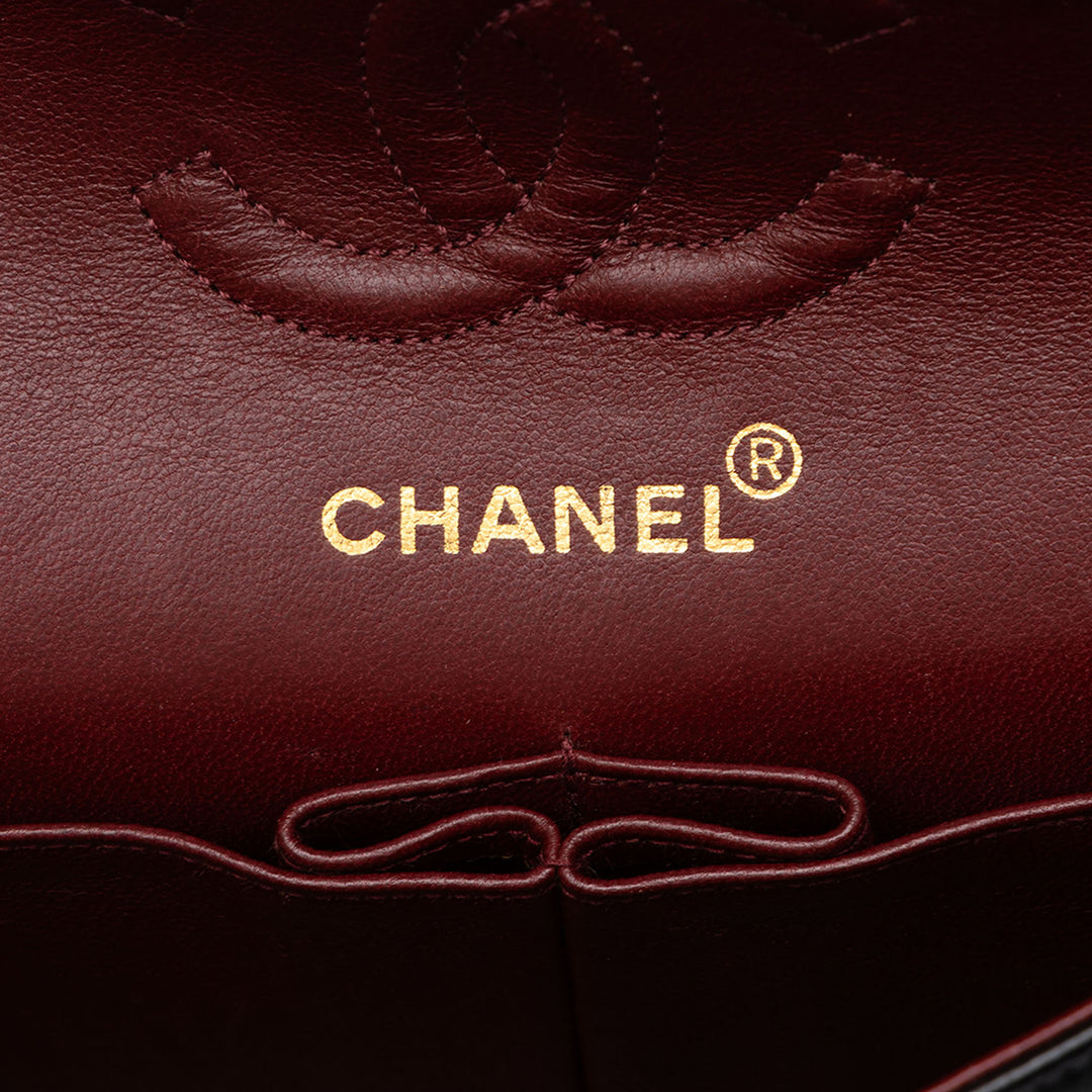 Chanel Classic Double rabat Petit Cuir d'agneau Noir – vue 5 – GABY PARIS