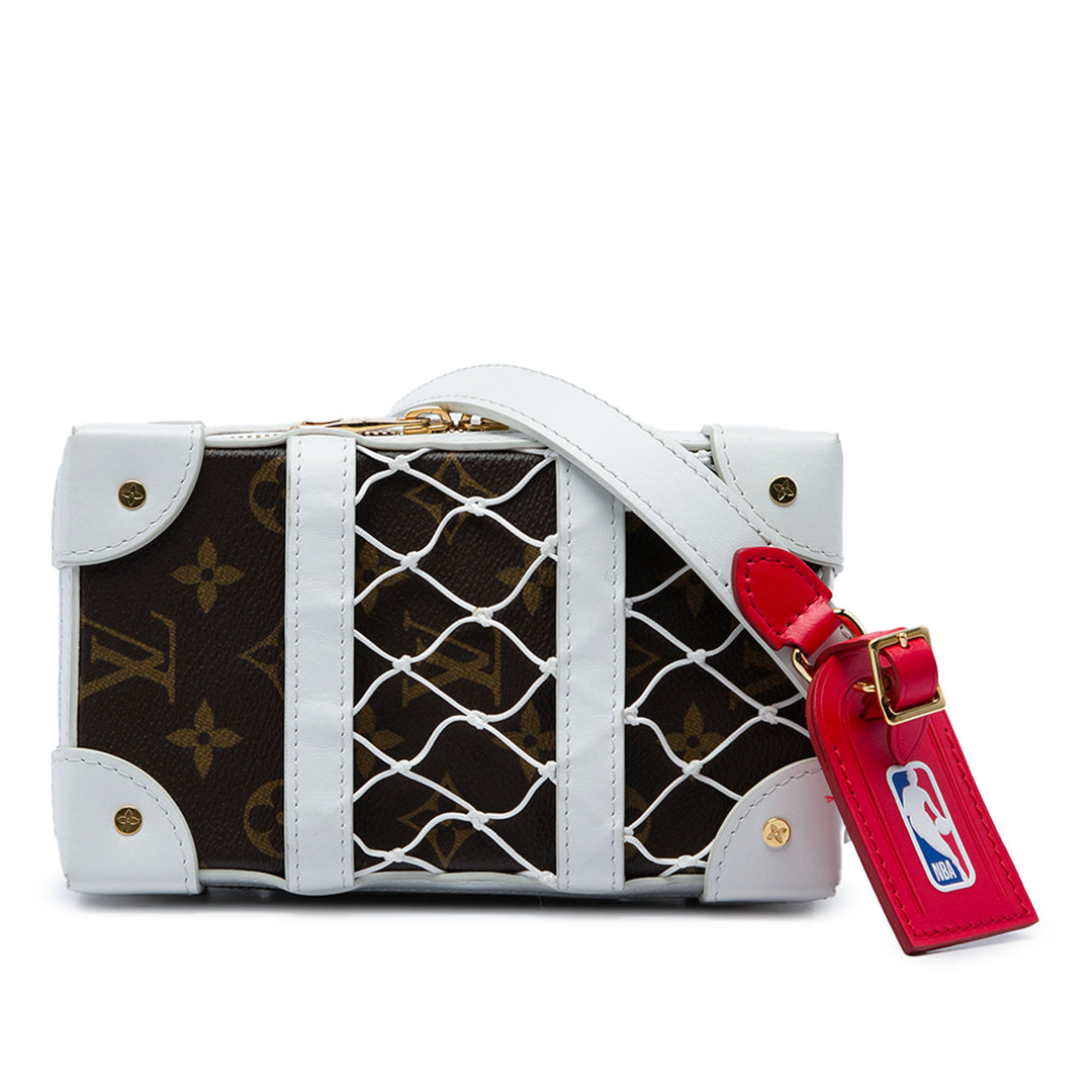 NBA Souple Trunk Phone Sac Monogram Marron