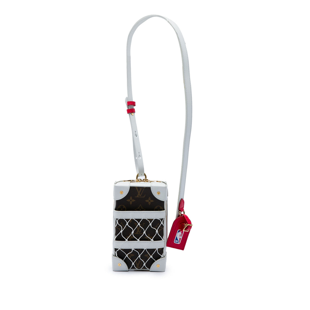 NBA Souple Trunk Phone Sac Monogram Marron