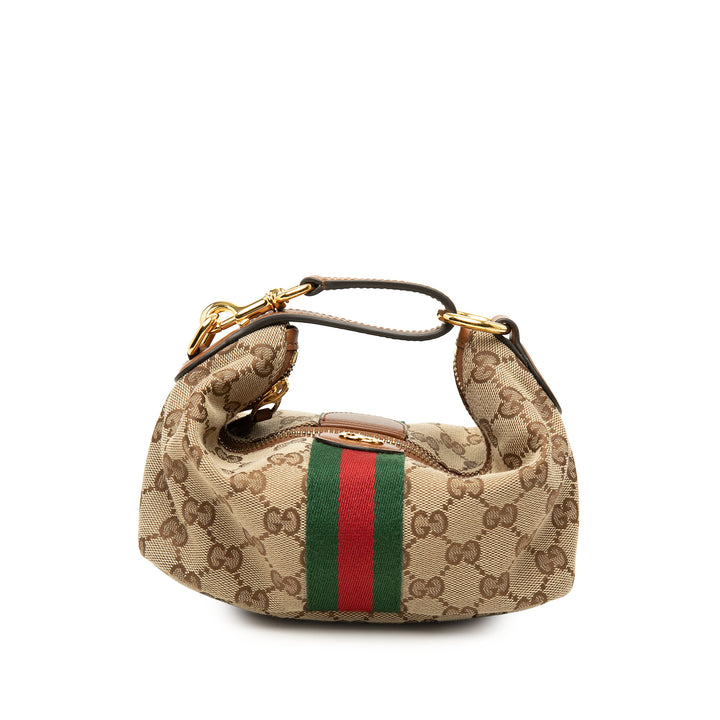 Gucci GG Web Vanity Mini Beige – vue principale – GABY PARIS