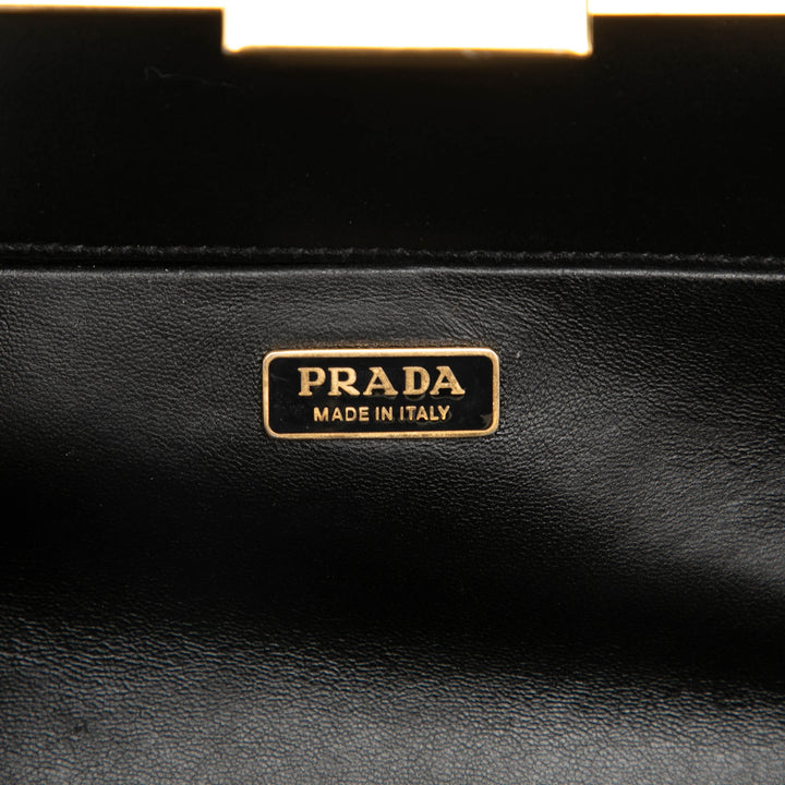 Prada Saffiano et City Veau Light Frame Sac porté croisé