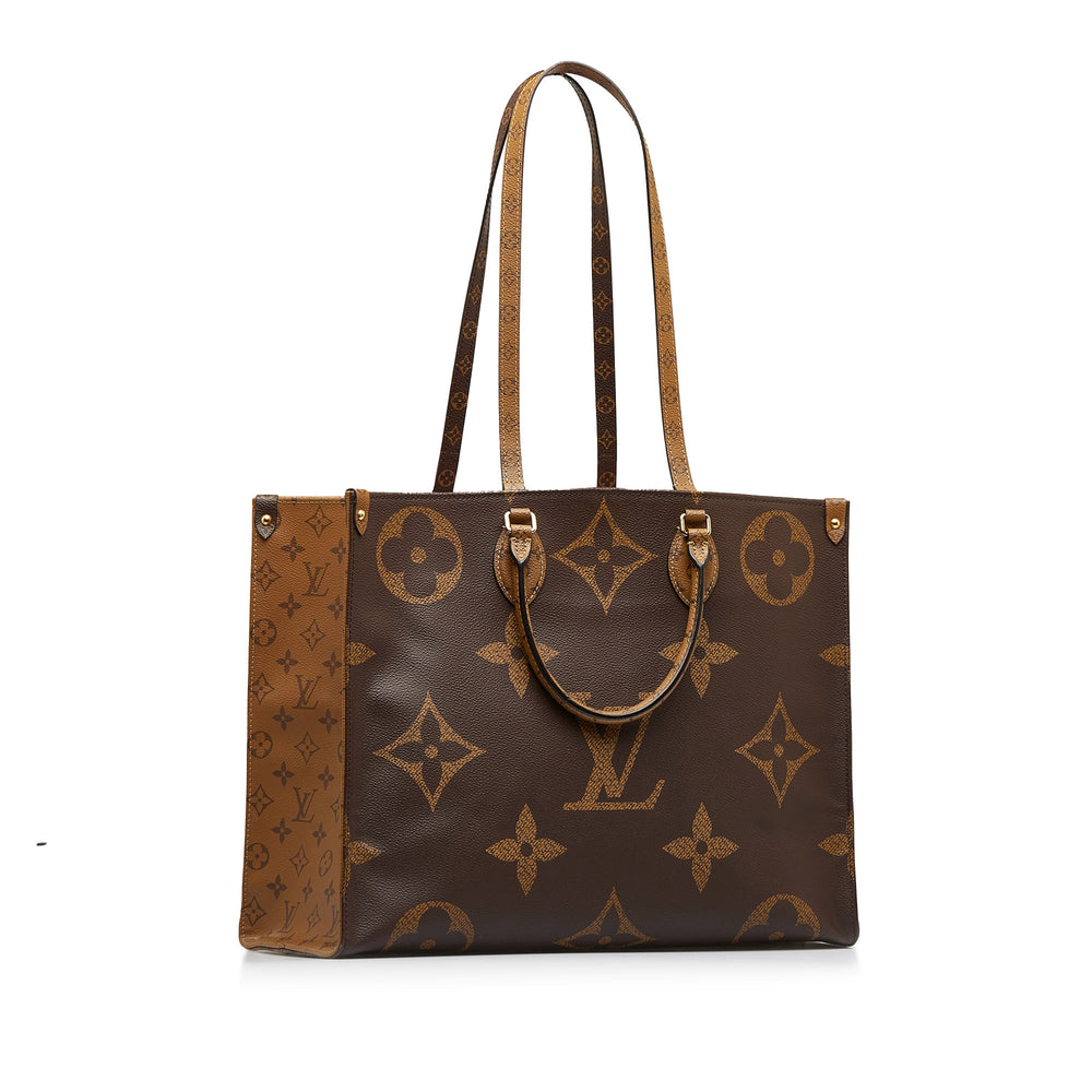 Monogram Reverse Giant OnTheGo GM Brown - Gaby Paris