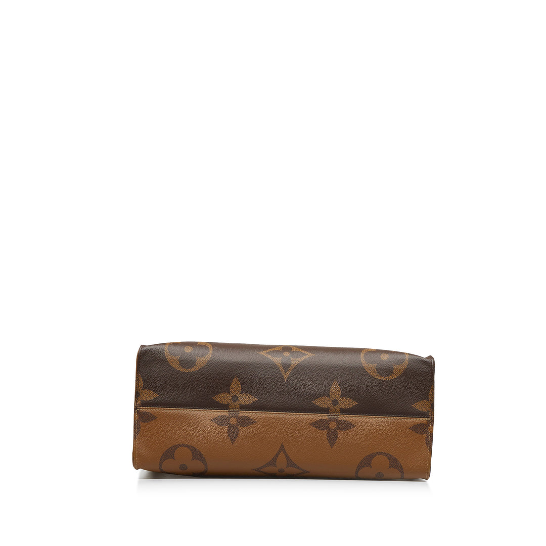 Monogram Reverse Giant OnTheGo GM Brown - Gaby Paris