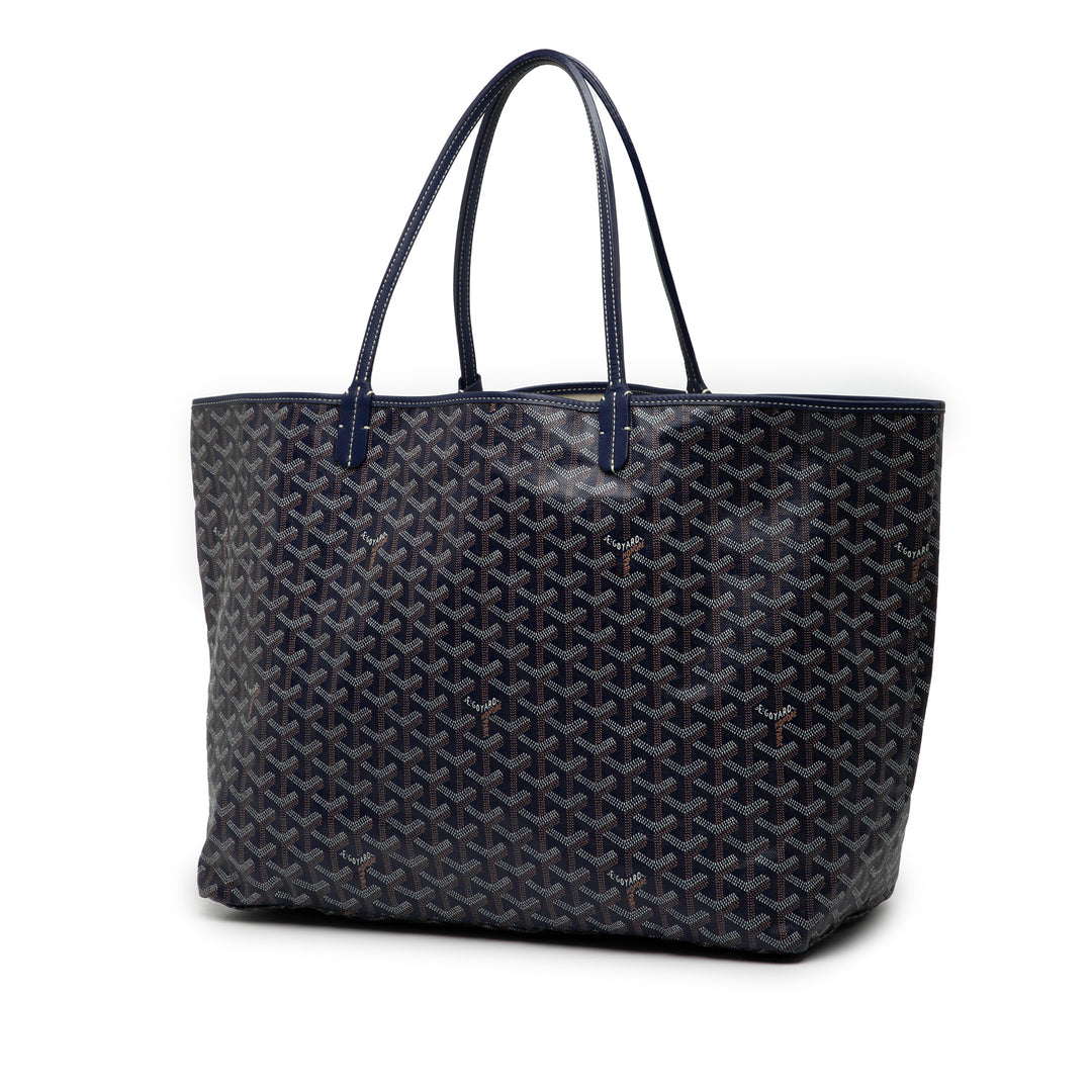 Goyard Goyardine Saint Louis GM Bleu – GABY PARIS Authentique