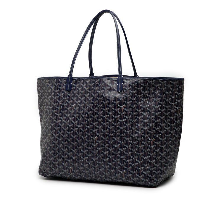 Goyard Goyardine Saint Louis GM Bleu – GABY PARIS Authentique