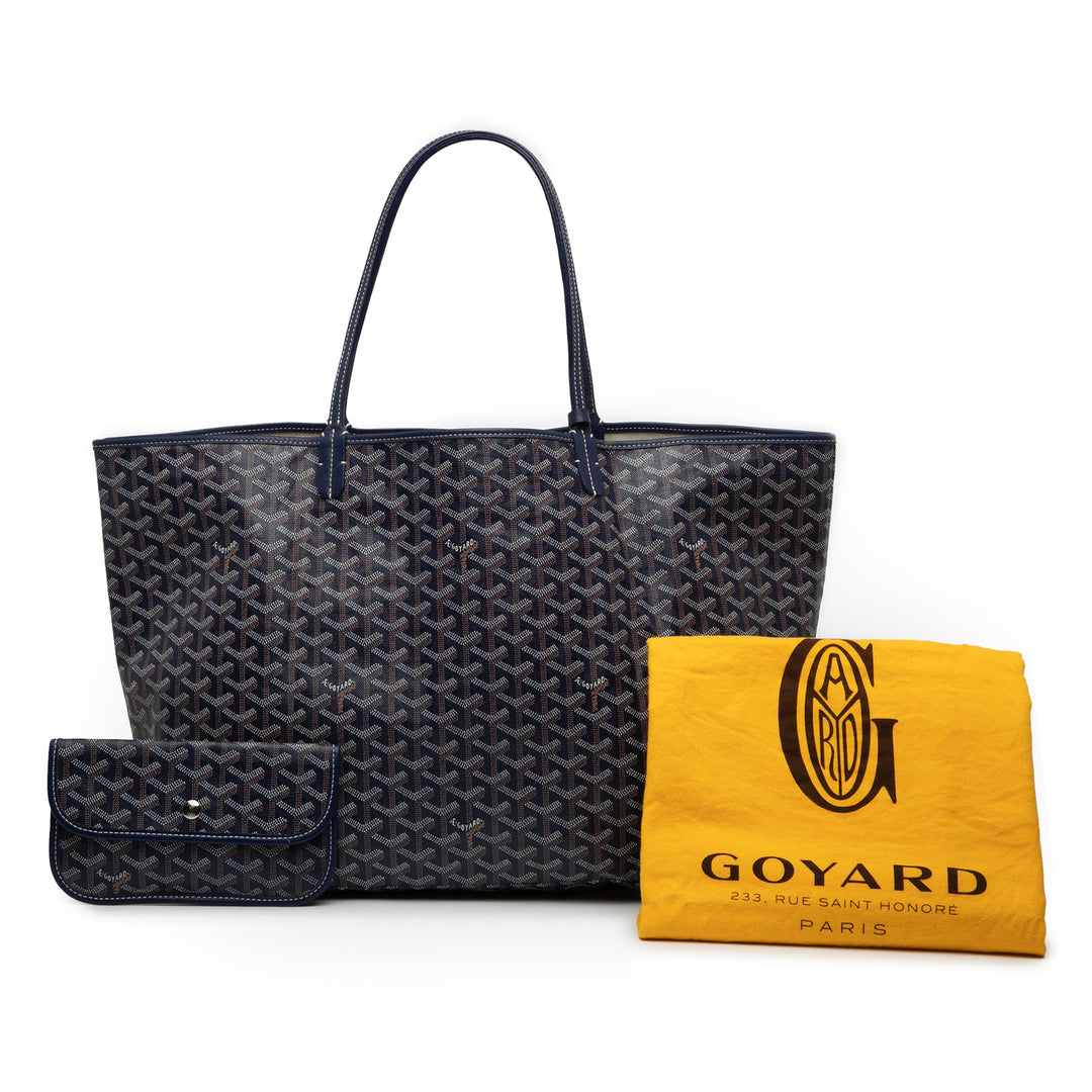 Goyard Goyardine Saint Louis GM Bleu – GABY PARIS Authentique