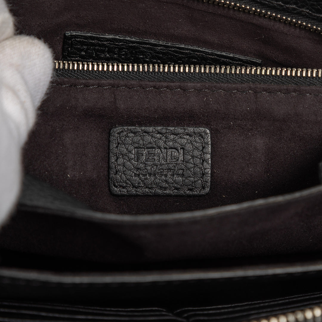Fendi Cuir Selleria Monster Pochette
