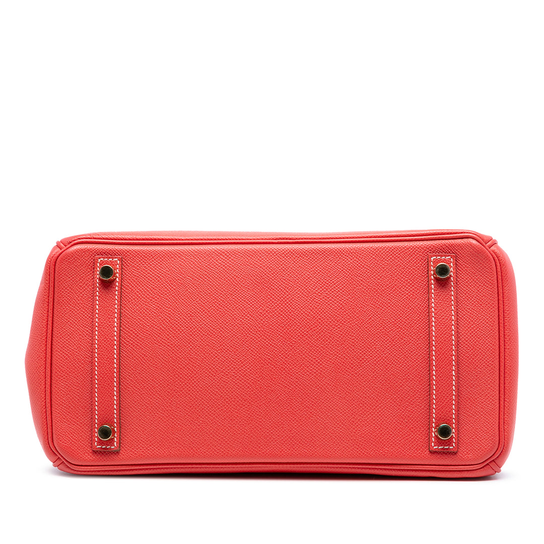 Hermès Epsom Candy Verso Birkin Retourne 35