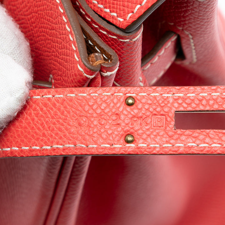 Hermès Epsom Candy Verso Birkin Retourne 35