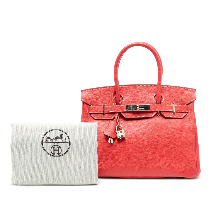 Hermès Epsom Candy Verso Birkin Retourne 35